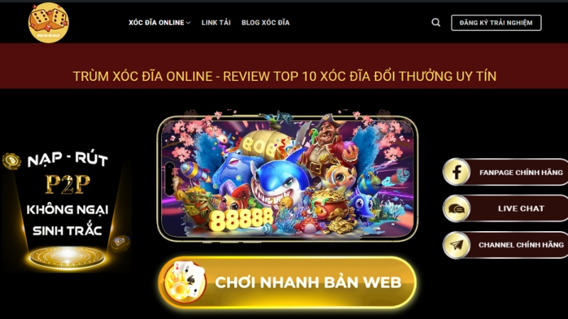 Xóc Đĩa GOWIN - Top Xóc Đĩa Online Uy Tín